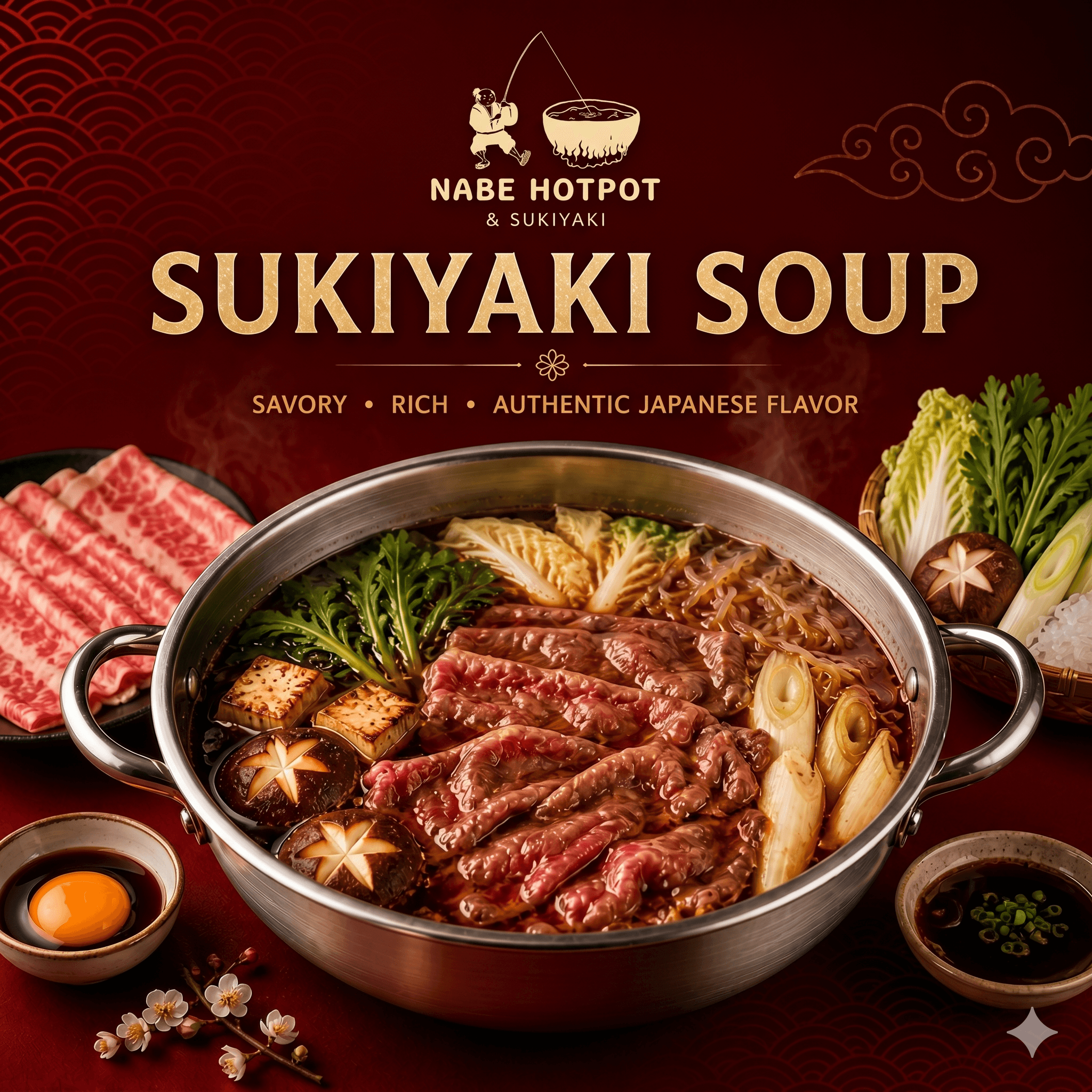 SUKIYAKI soup